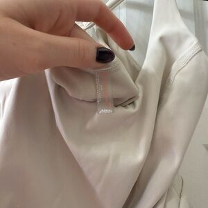 FP Movement by Free People Cream Jumpsuit